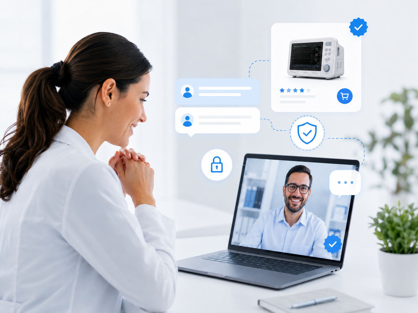 Conecte-se com vendedores confiáveis